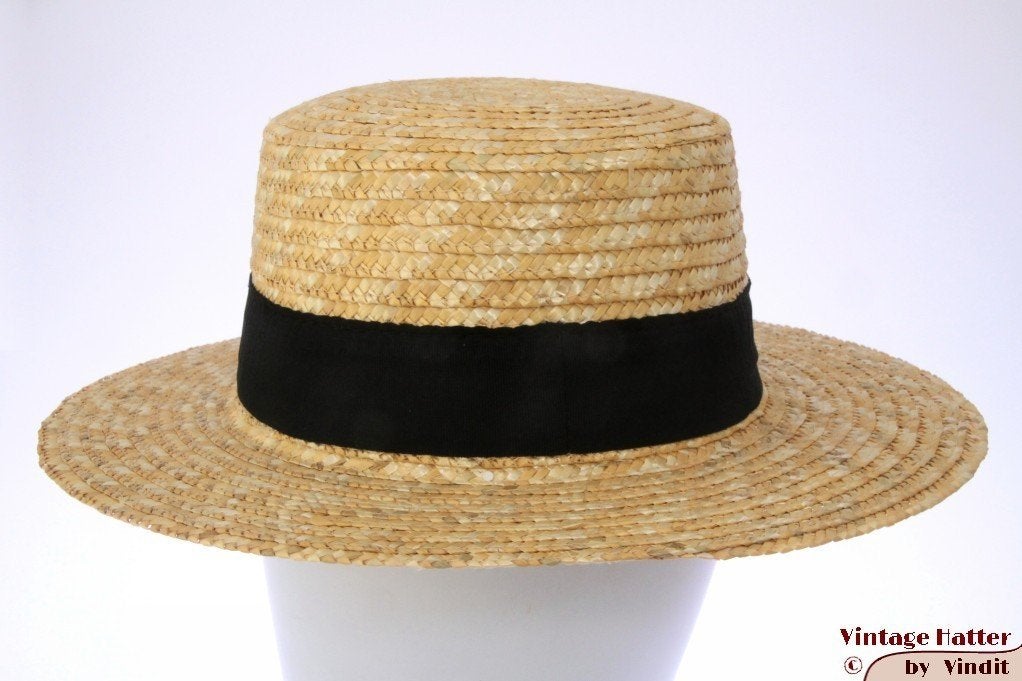 Boater hoed geel stroriet 56, 57 en 58 nieuw venetië, Kleding | Heren, Ophalen of Verzenden, Nieuw, 57 cm (M, 7⅛ inch) of minder