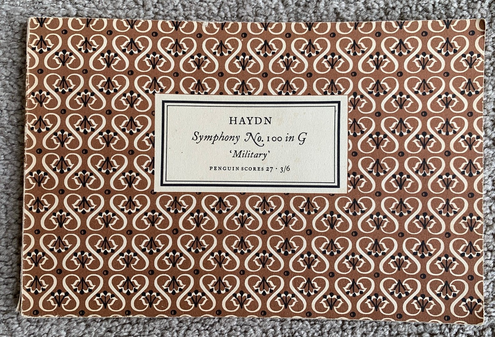 Haydn symphony 100 in G (1954), Muziek en Instrumenten, Bladmuziek, Klassiek, Viool of Altviool, Ophalen of Verzenden, Zo goed als nieuw