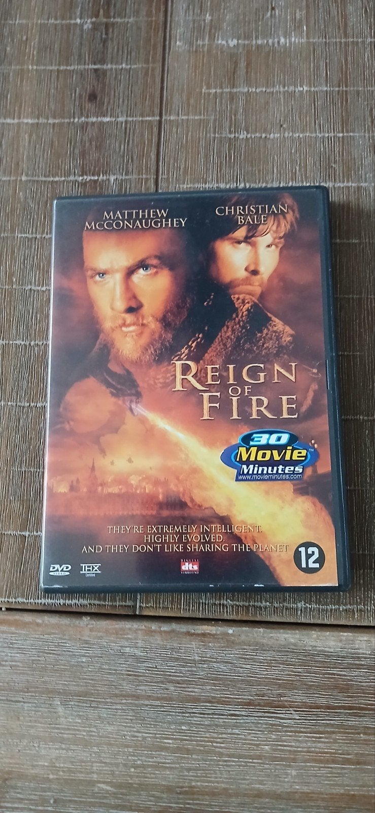 Reign of Fire DVD - Actiethriller met Matthew McConaughey, Nederlands, Actiethriller, Ophalen of Verzenden, Vanaf 12 jaar