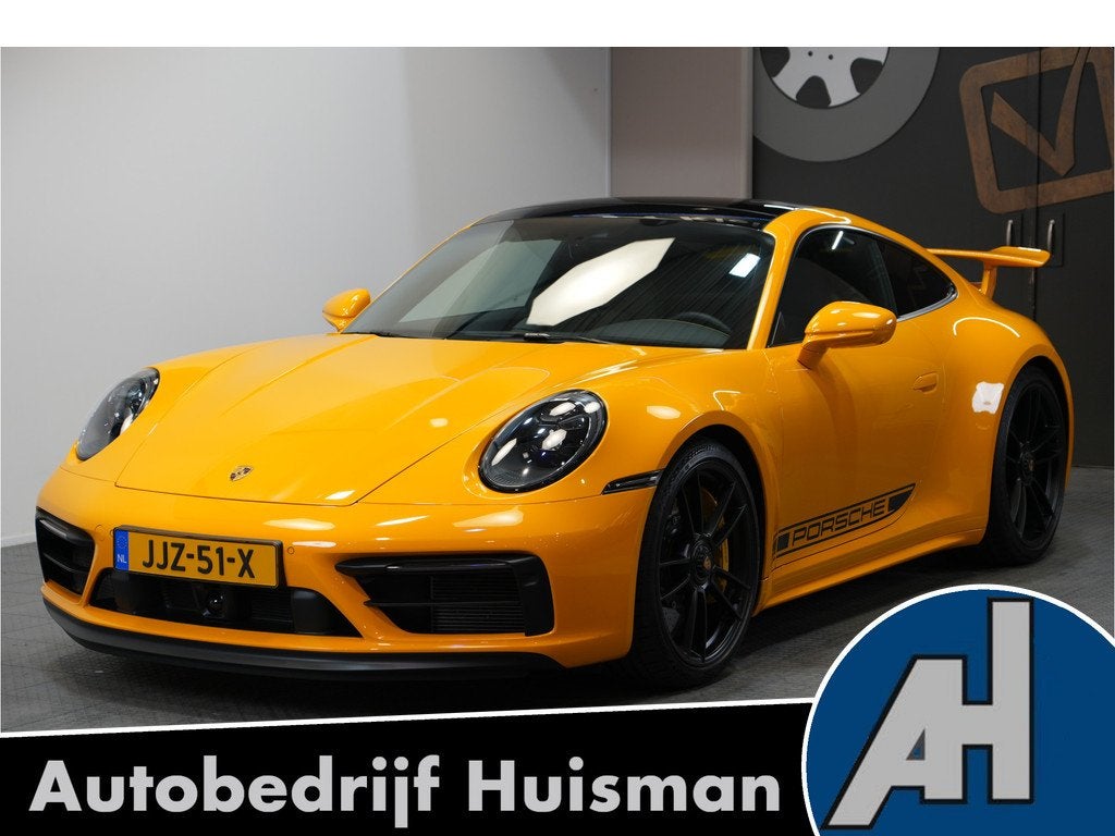 Porsche 911 3.0 Carrera 4 GTS 353kW/480pk Aut8 PCCB + PTS SI, Automaat, Gebruikt, Met garantie (alle), Vierwielaandrijving