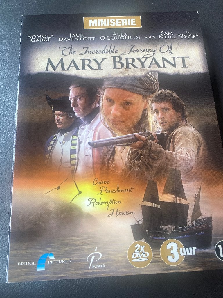 The Incredible Journey of Mary Bryant - Miniserie DVD, Vanaf 16 jaar, Nederlands, Drama, Ophalen of Verzenden