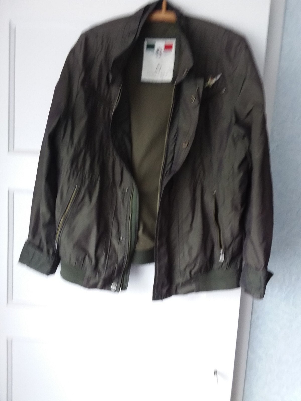 Stijlvol herenjack - Groen - Maat L, Ophalen, Maat 52/54 (L), Zo goed als nieuw, Aéronautica Militare