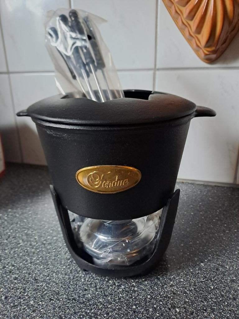 Fondueset nieuw in doos, Fondueset, Ophalen of Verzenden, Zo goed als nieuw, Onbekend