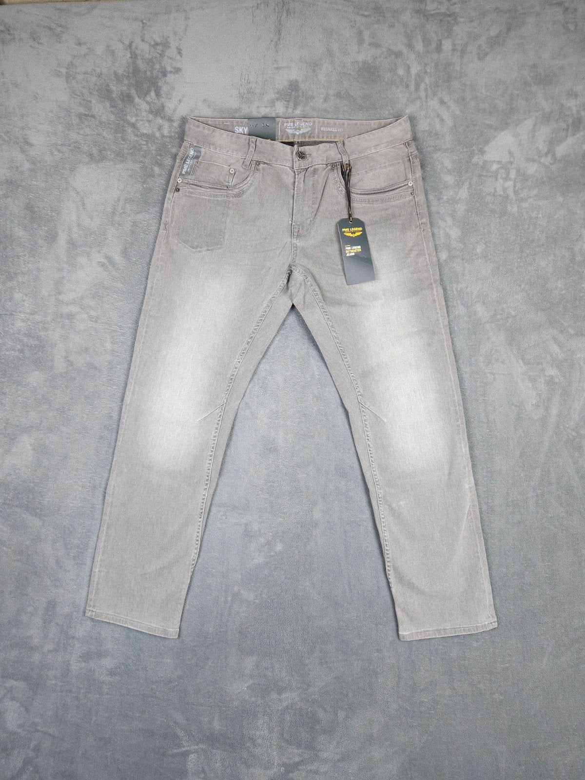 Pme Legend Broek Skymaster Relaxed W34 L30 Grijs Jeans Pall, ., Nieuw, Ophalen of Verzenden, PME Legend