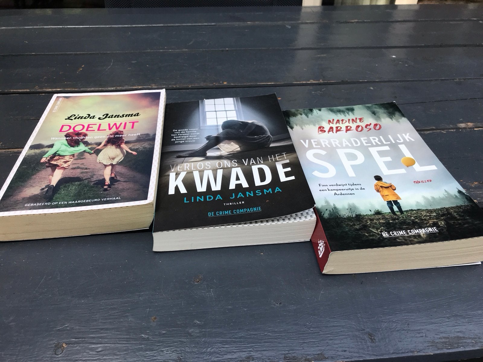 Spannende thrillers van Linda Jansma en Nadine Barroso, Ophalen of Verzenden, Gelezen, Nederland