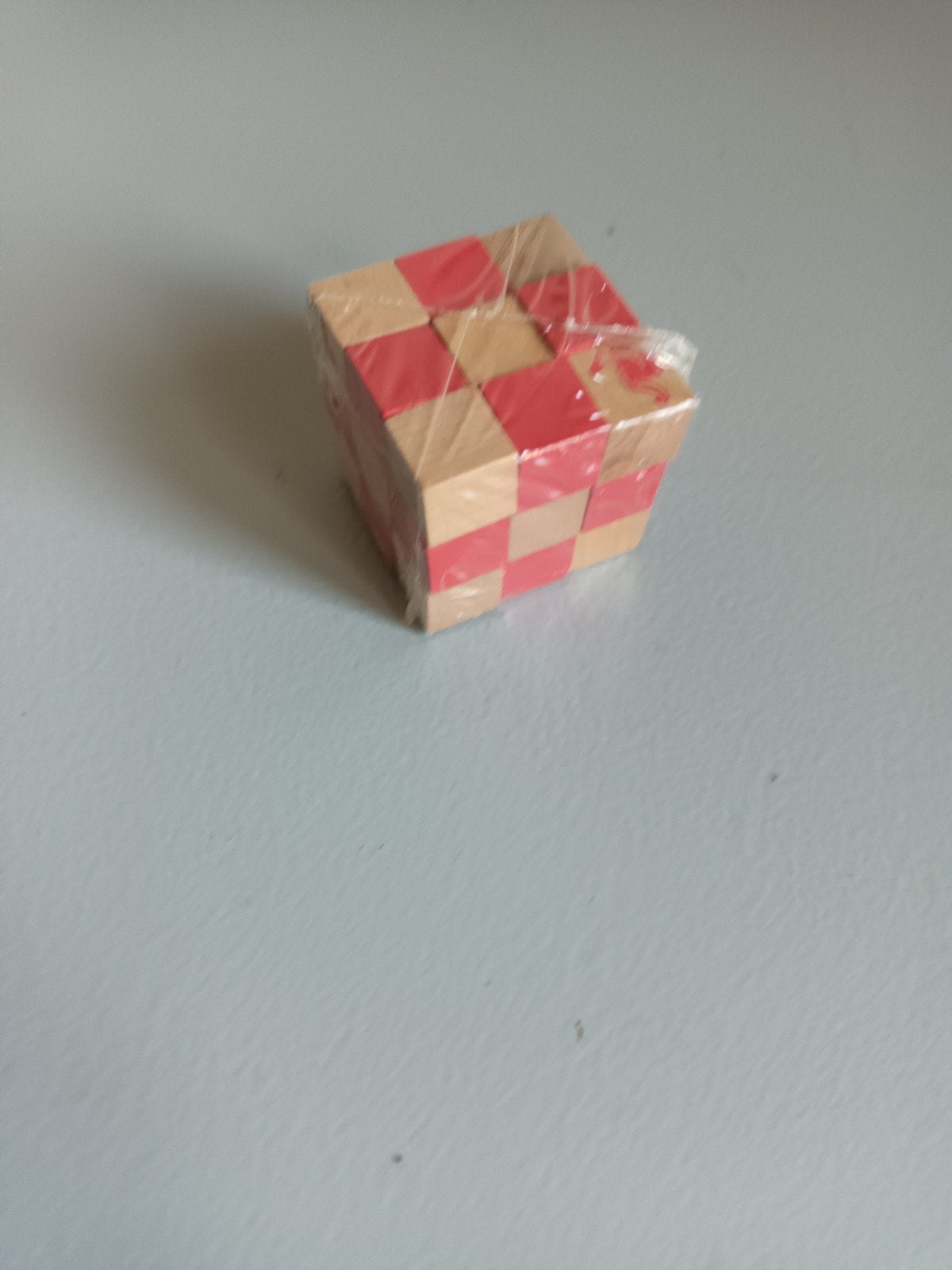 Nieuw nieuwe houten kubusslang kangoeroewedstrijd 2009 kubus, Ophalen of Verzenden, Nieuw, Rubik's of 3D-puzzel