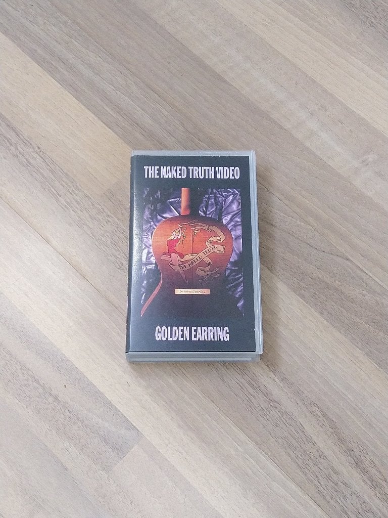 Golden Earring - The Naked Truth Video VHS, Ophalen, Alle leeftijden, Muziek en Concerten, Zo goed als nieuw