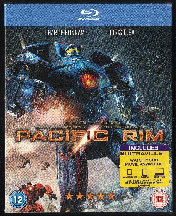 Pacific Rim+bonus disc, SLIPCOVER. Blu-ray. NL subs!, Boxset, Italiaans, Film, Science Fiction en Fantasy