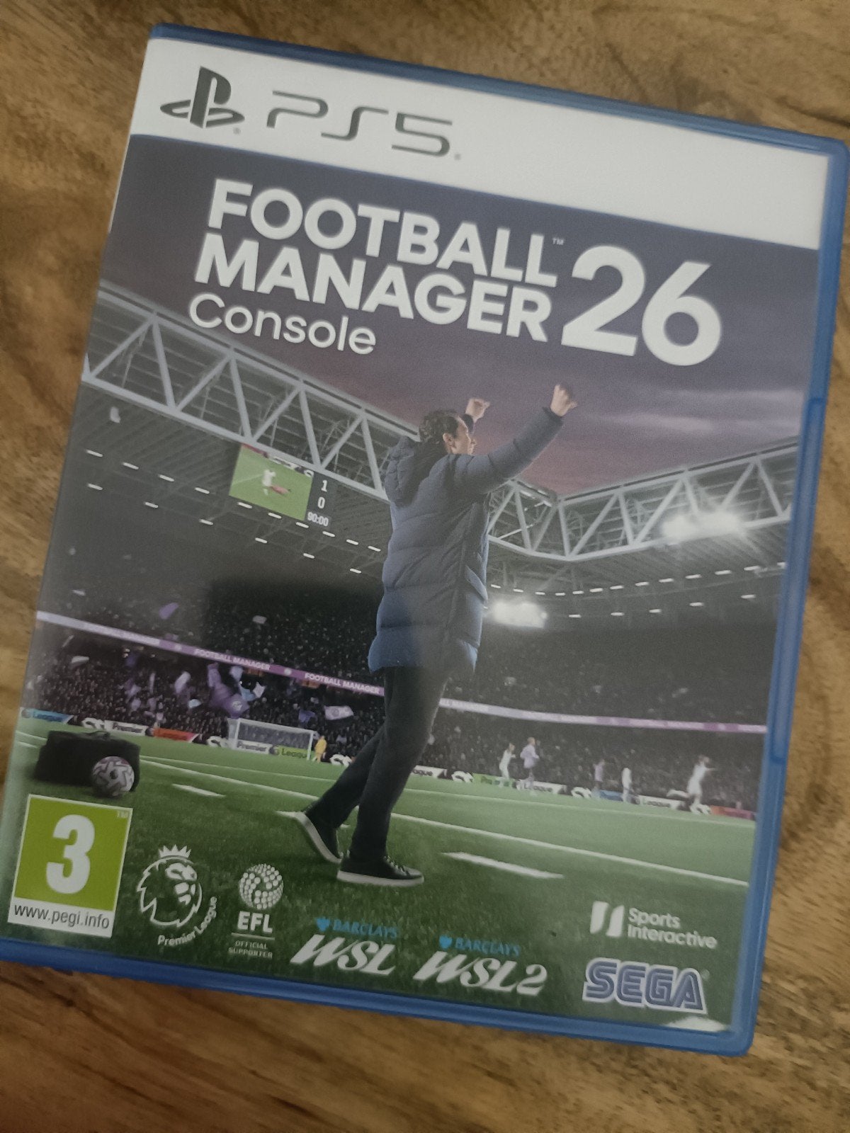 Football Manager 2026 Console PS5 - Zo goed als nieuw, Ophalen, 1 speler, Zo goed als nieuw, Vanaf 3 jaar