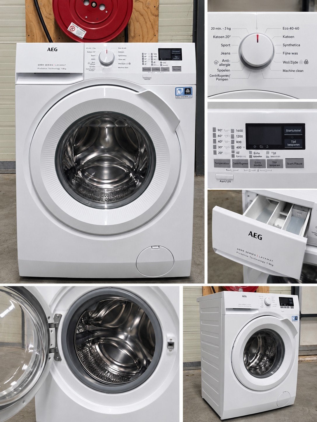AEG Lavamat wasmachine – Refurbished en getest – Bezorgen, Refurbished, Ophalen of Verzenden, 85 tot 90 cm, 1200 tot 1600 toeren