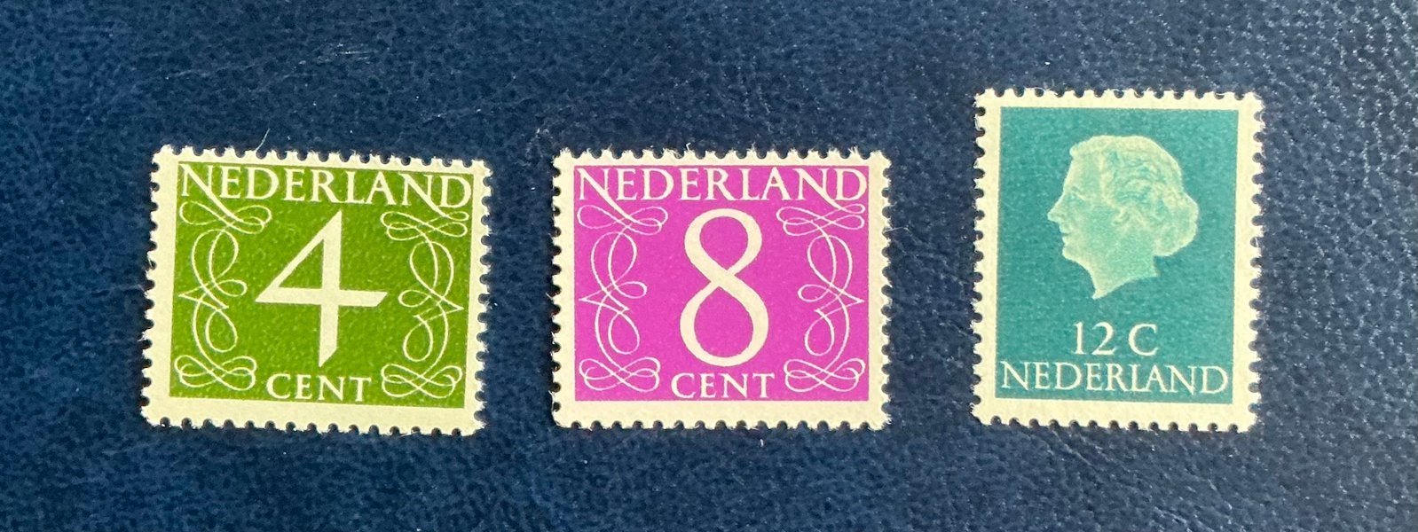 Nederland 774-776 postfris Fluor Gouda zegels., Verzenden, Na 1940, Postfris
