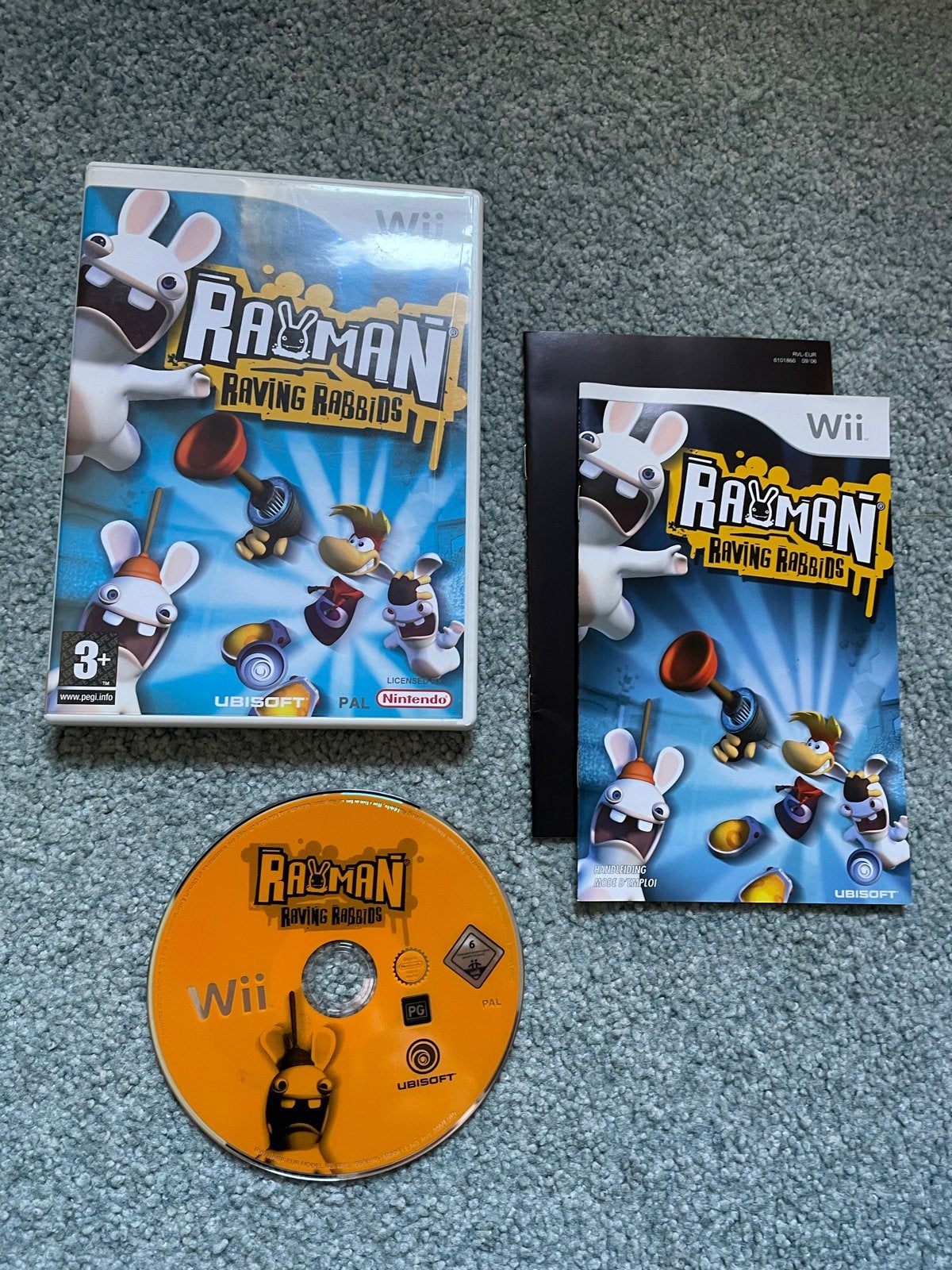 Rayman Raving Rabbids - Nintendo Wii (Compleet), Nintendo, Overige genres, _, Ophalen of Verzenden