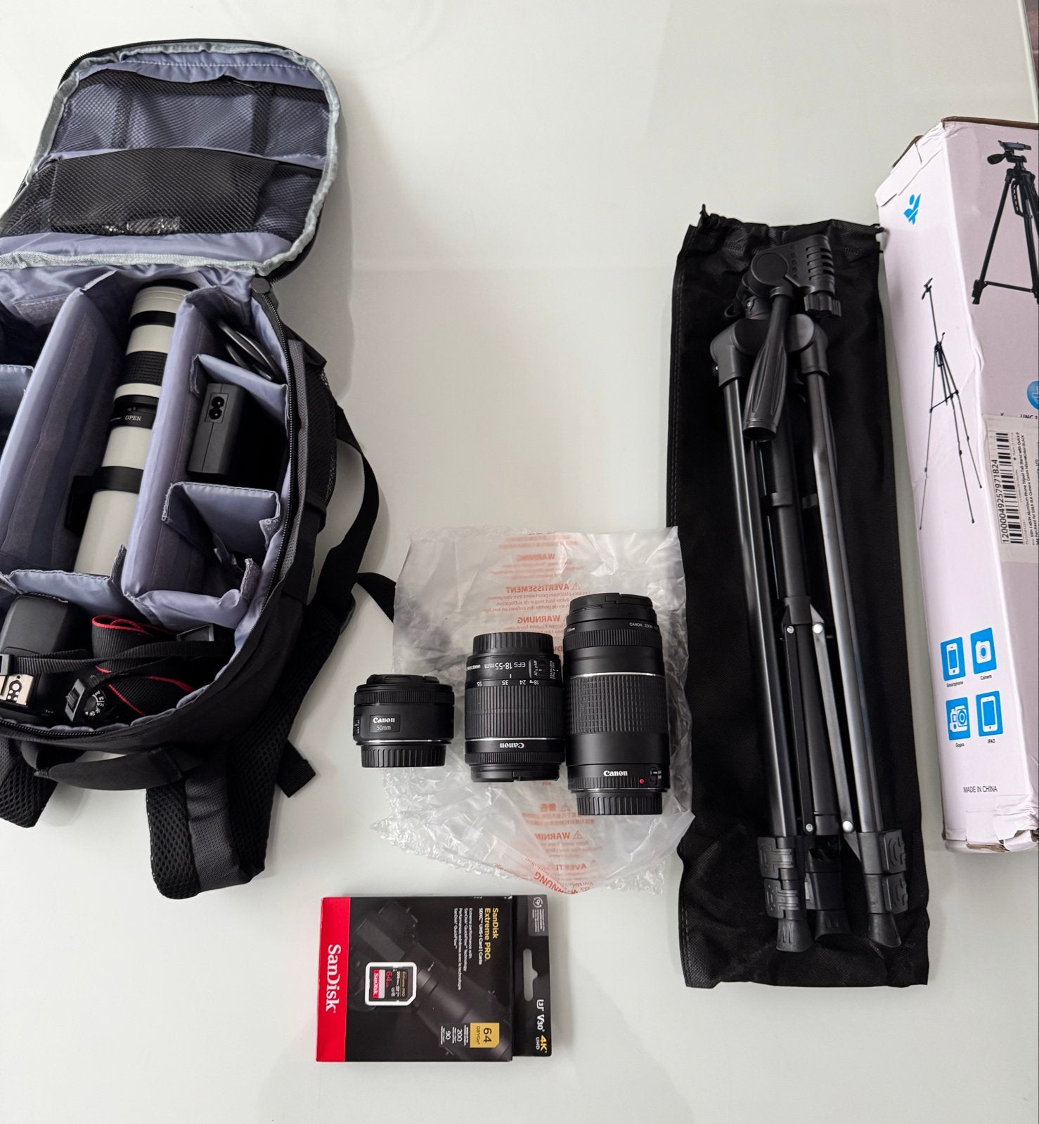 Canon EOS 750D spiegelreflexcamera met vele extra's, Spiegelreflex, Canon, Bodydop, Ophalen of Verzenden