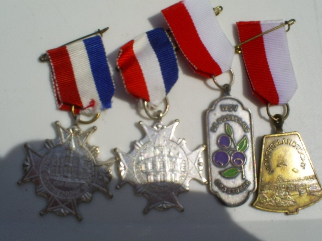 medaille1 Groesbeek WSV Bosbesjes 1 Montferland WSV brug ed, Ophalen of Verzenden, Overige materialen, Nederland
