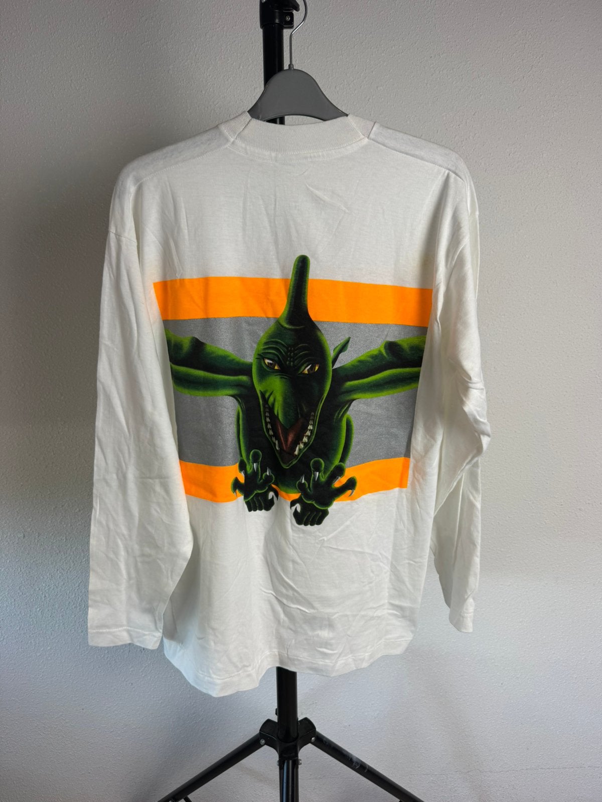 Vintage ravers Revolution longsleeve shirt maat L, Ophalen of Verzenden, Nieuw, Maat 52/54 (L), Wit