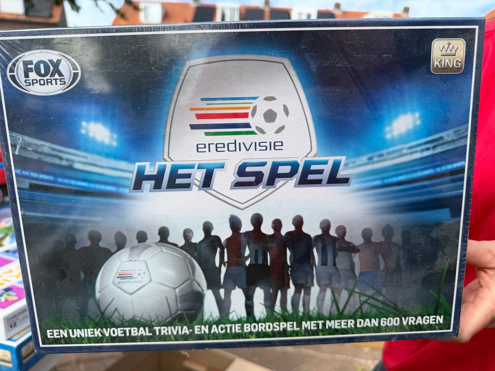 Eredivisie Het Spel - Voetbal Trivia & Actie Bordspel, Hobby en Vrije tijd, Een of twee spelers, Ophalen, Nieuw