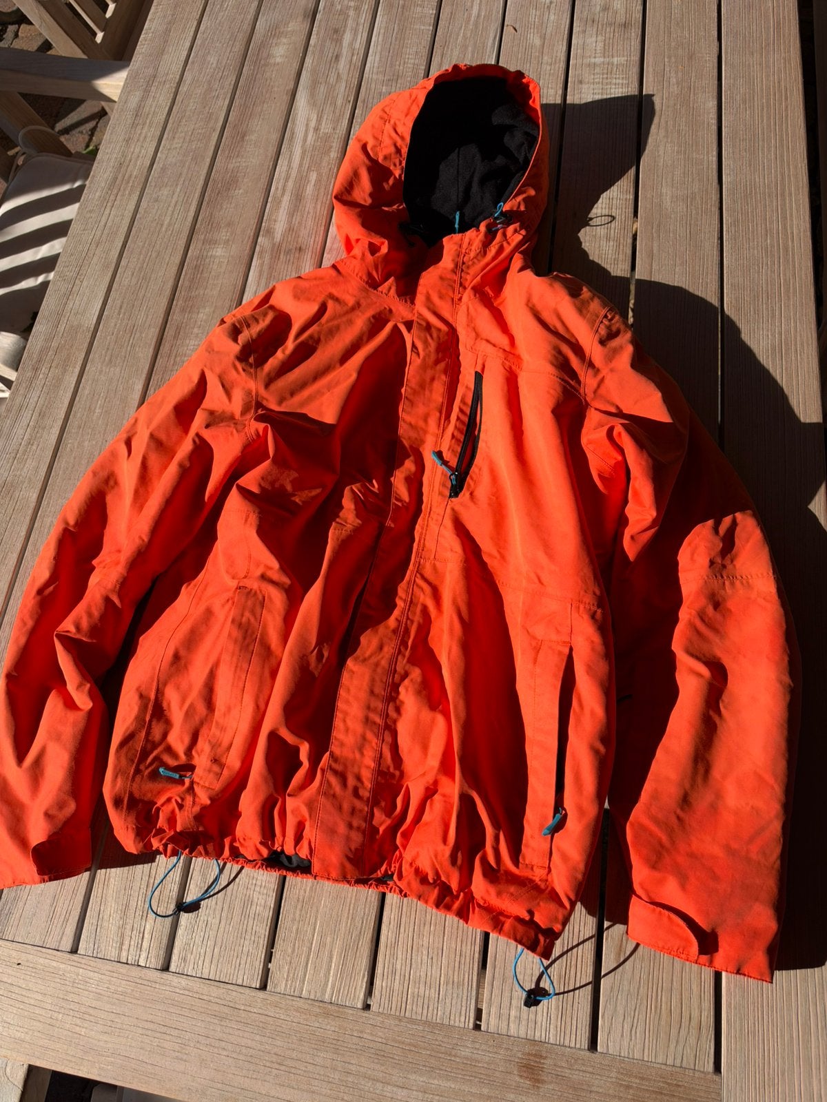 Ski jas Icepeak maat 54 oranje, Ophalen of Verzenden, Gedragen, Maat 52/54 (L), Jack