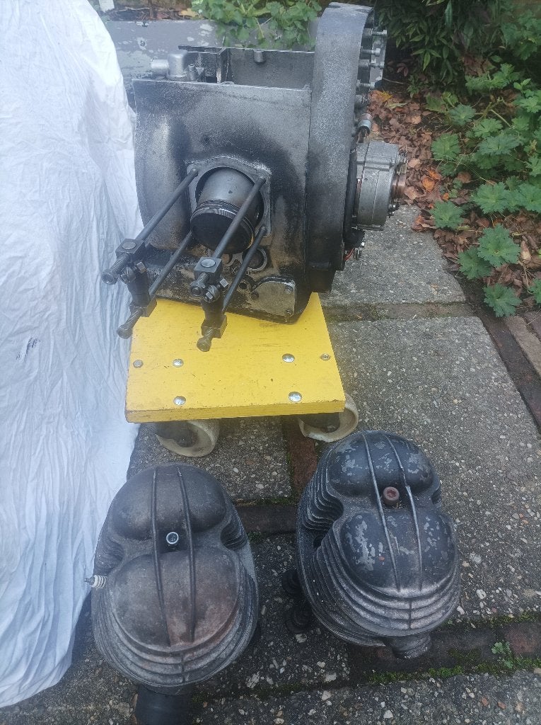 BMW R75/5 Motorblok, R75/7 Wielen en Onderdelen, Motoren, Ophalen, Gebruikt
