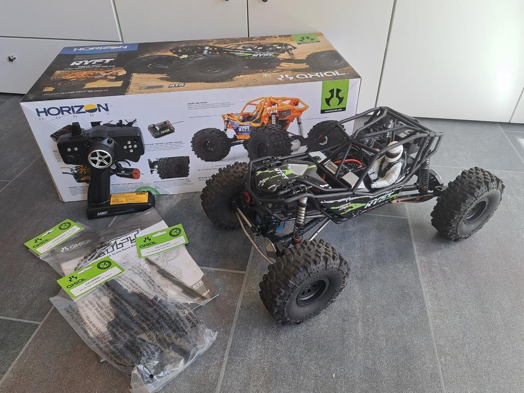 Axial Ryft RBX10 met veel upgrades, Hobby en Vrije tijd, Modelbouw | Radiografisch | Auto's, Elektro, Gebruikt, Auto offroad, Ophalen of Verzenden