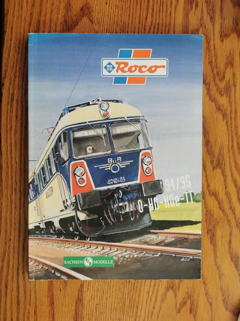 Roco Catalogus 1994/95 - HO-H0e-TT, Gelijkstroom of Wisselstroom, Zo goed als nieuw, Analoog, Boek, Tijdschrift of Catalogus
