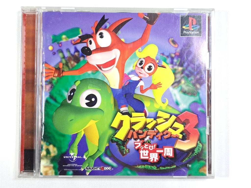 Crash Bandicoot 3: Warped - PlayStation - NTSC-J - Compleet, Sony Interactive Entertainment Network Europe Limited, Verzenden