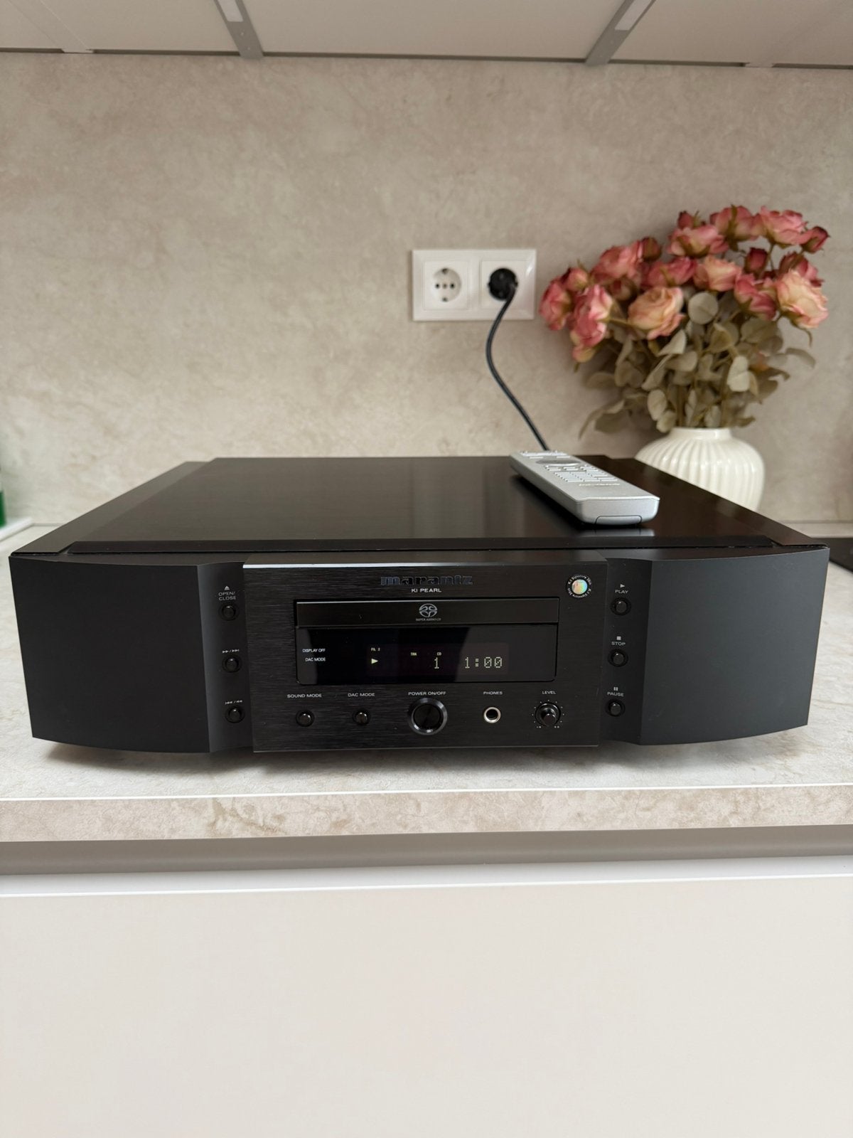 Marantz SA-KI Pearl SACD speler met afstandsbediening zgan, Ophalen of Verzenden, Zo goed als nieuw, Marantz