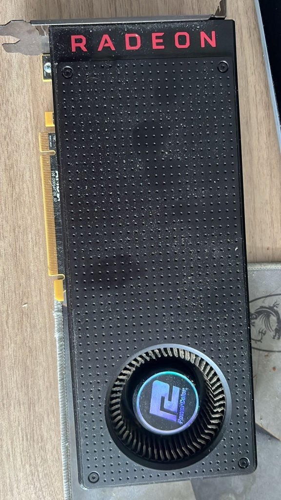 AMD Radeon RX480 8GB Video kaart, PCI-Express 3, Gebruikt, AMD, Ophalen of Verzenden