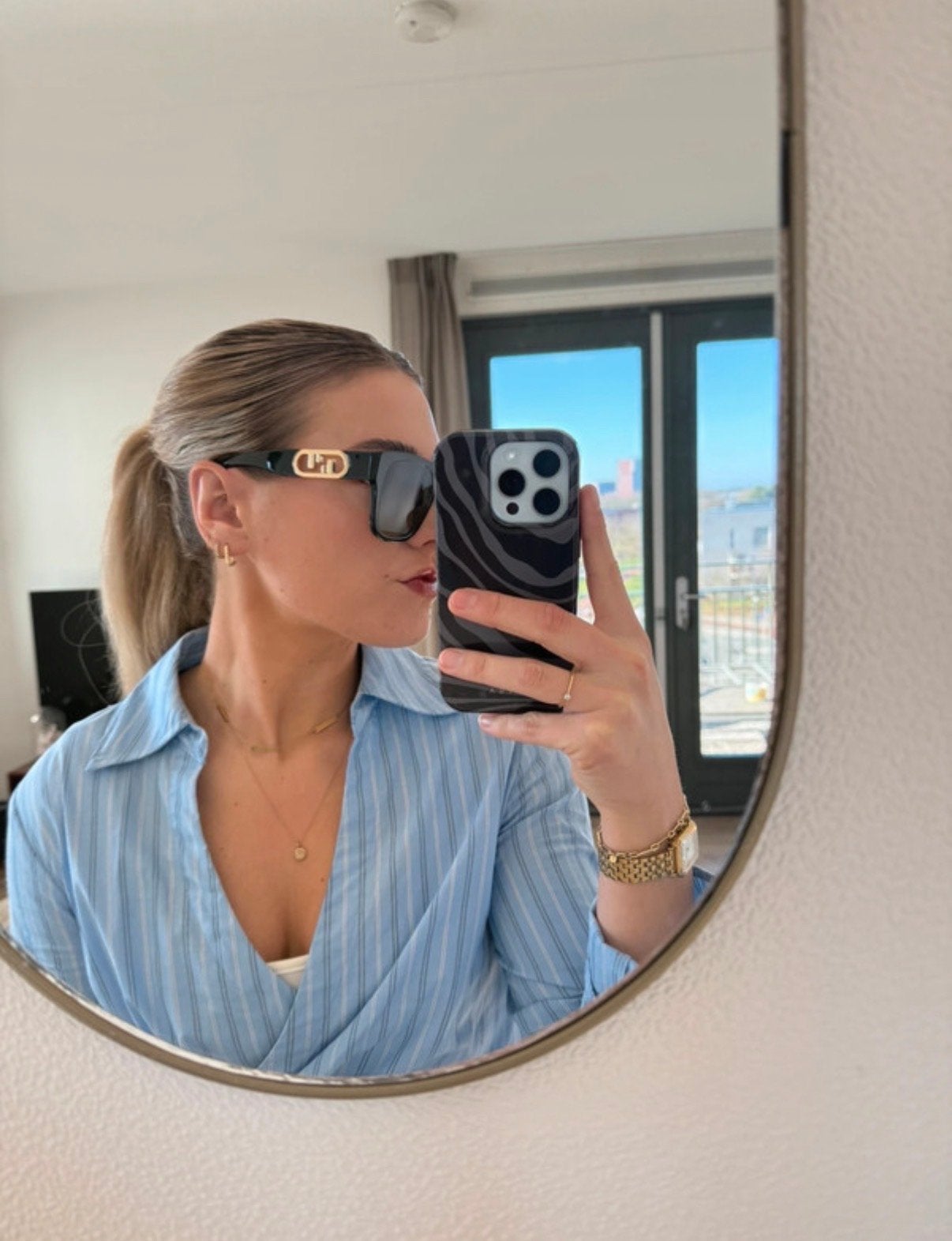 FENDI FE40063I sunglasses, Overige merken, Zonnebril, Verzenden, Zwart