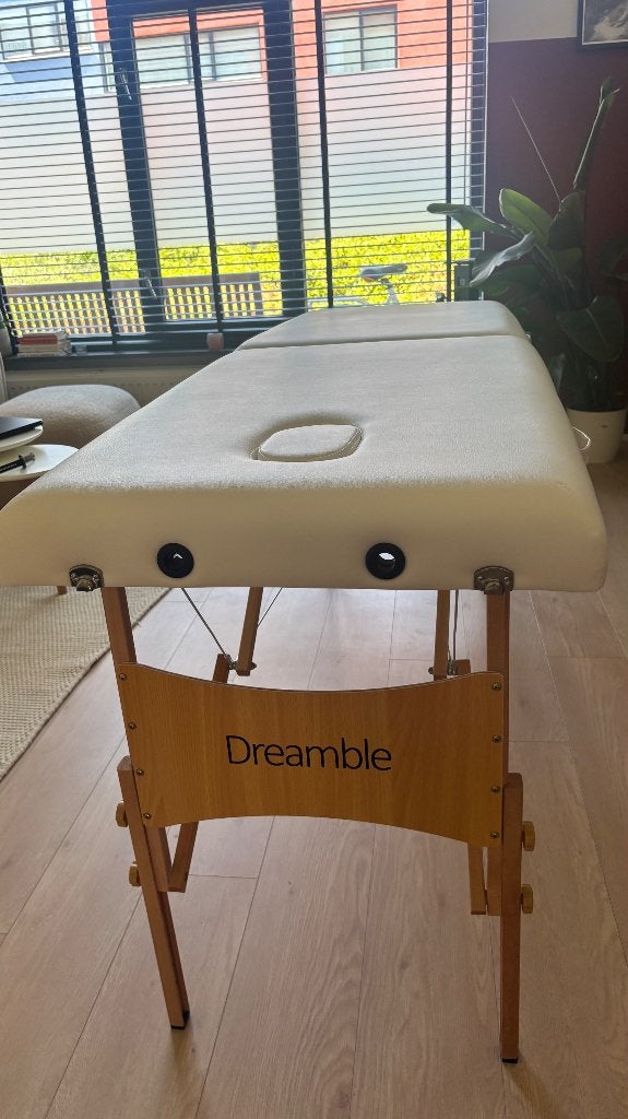 Dreamble Massagetafel - Draagbaar en Comfortabel, Sport en Fitness, Massageproducten, Ophalen, Zo goed als nieuw, Massagetafel