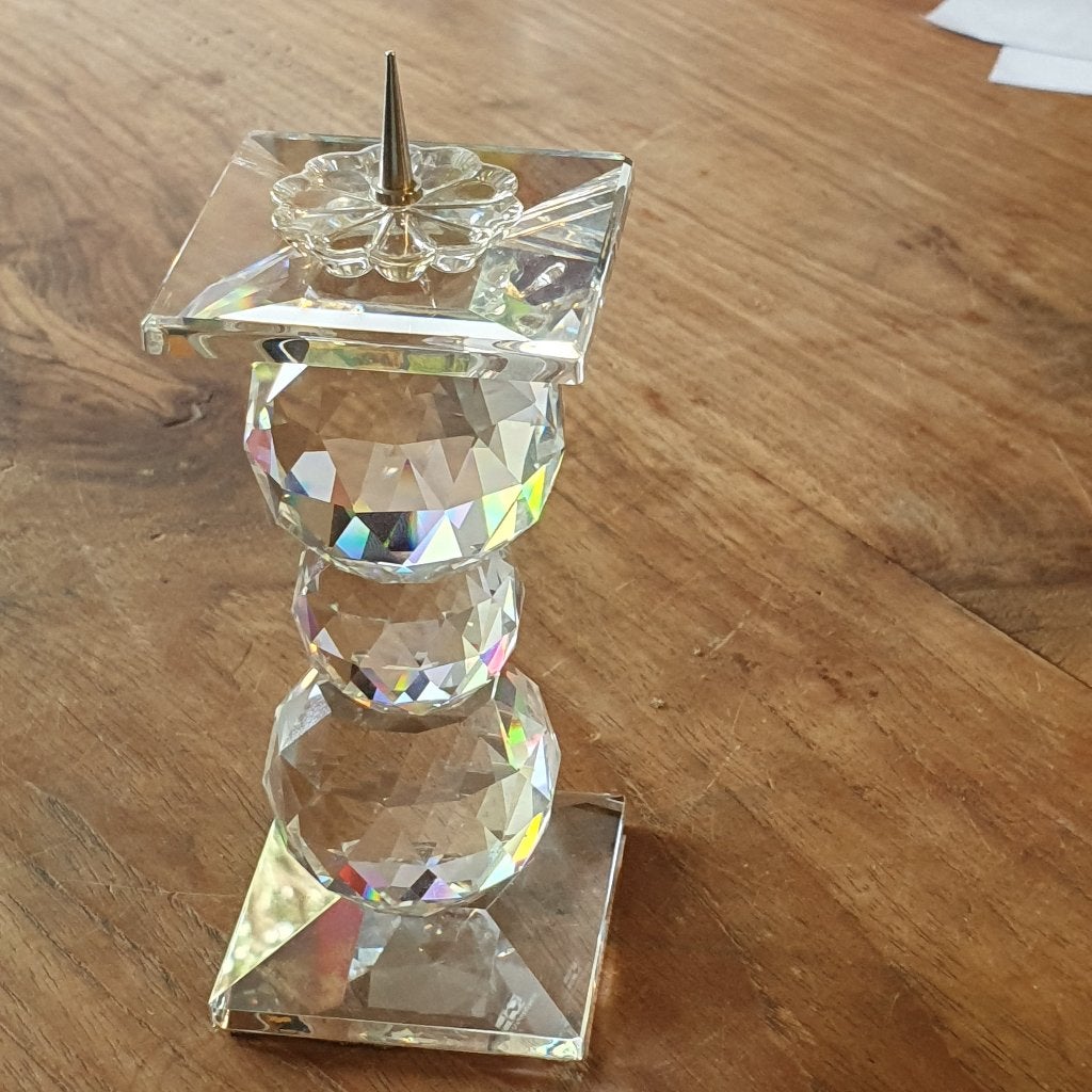 Swarovski kandelaar 104, Verzamelen, Swarovski, Ophalen, Zo goed als nieuw, Figuurtje