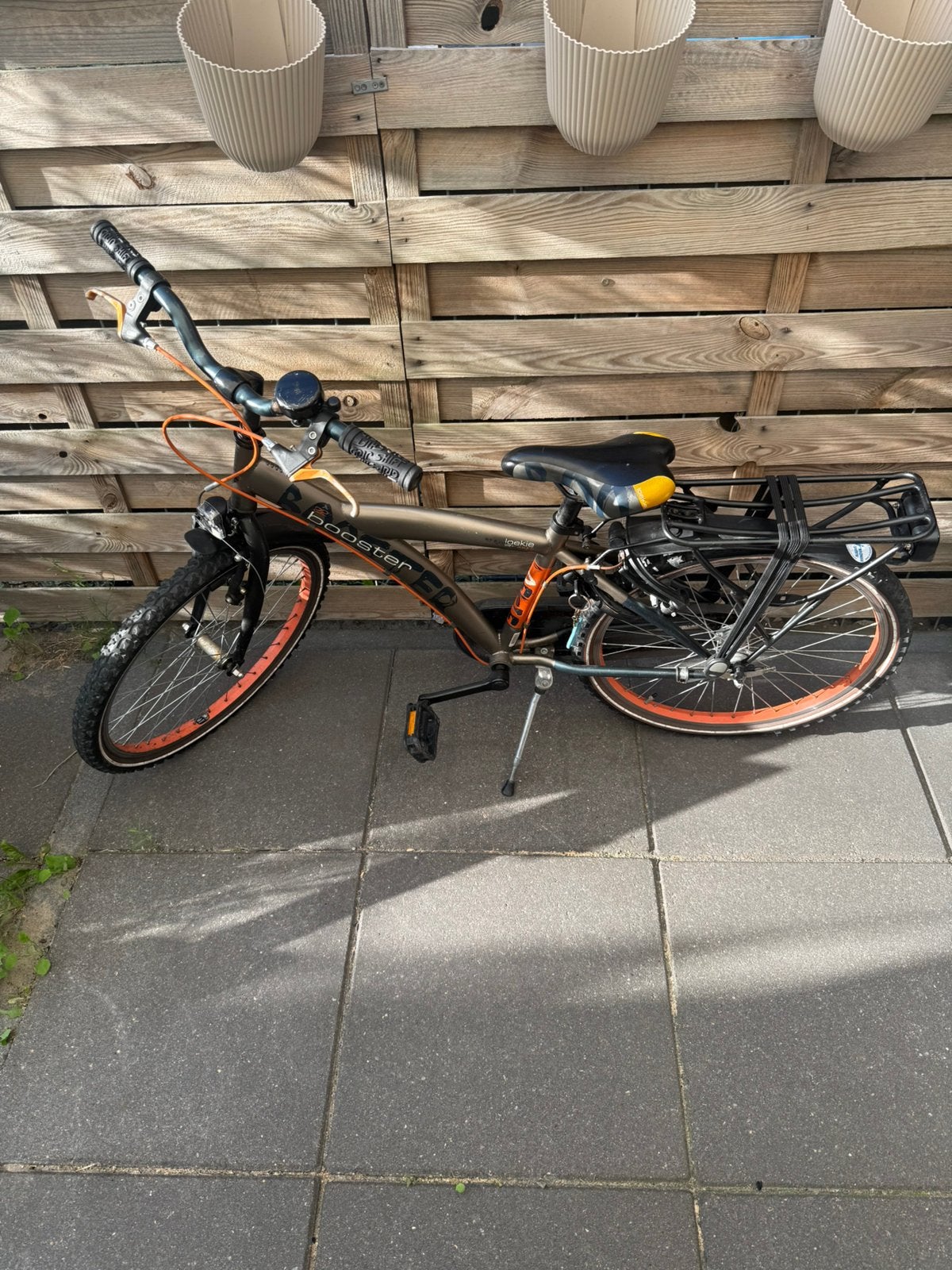 Loekie Booster jongensfiets 22 inch  - Gebruikt, Gebruikt, Velgrem, Minder dan 49 cm, Ophalen