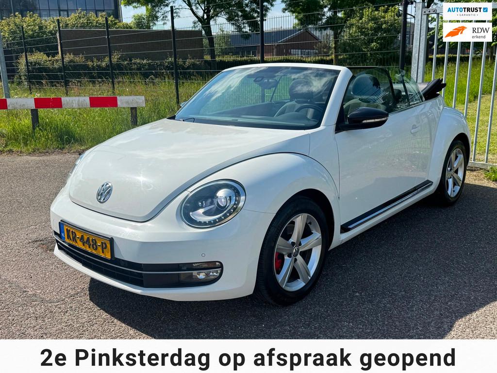 Volkswagen Beetle Cabriolet 2.0 TSI 200PK Sport DSG Xenon El, Euro 5, Gebruikt, Beetle (Kever), 4 cilinders