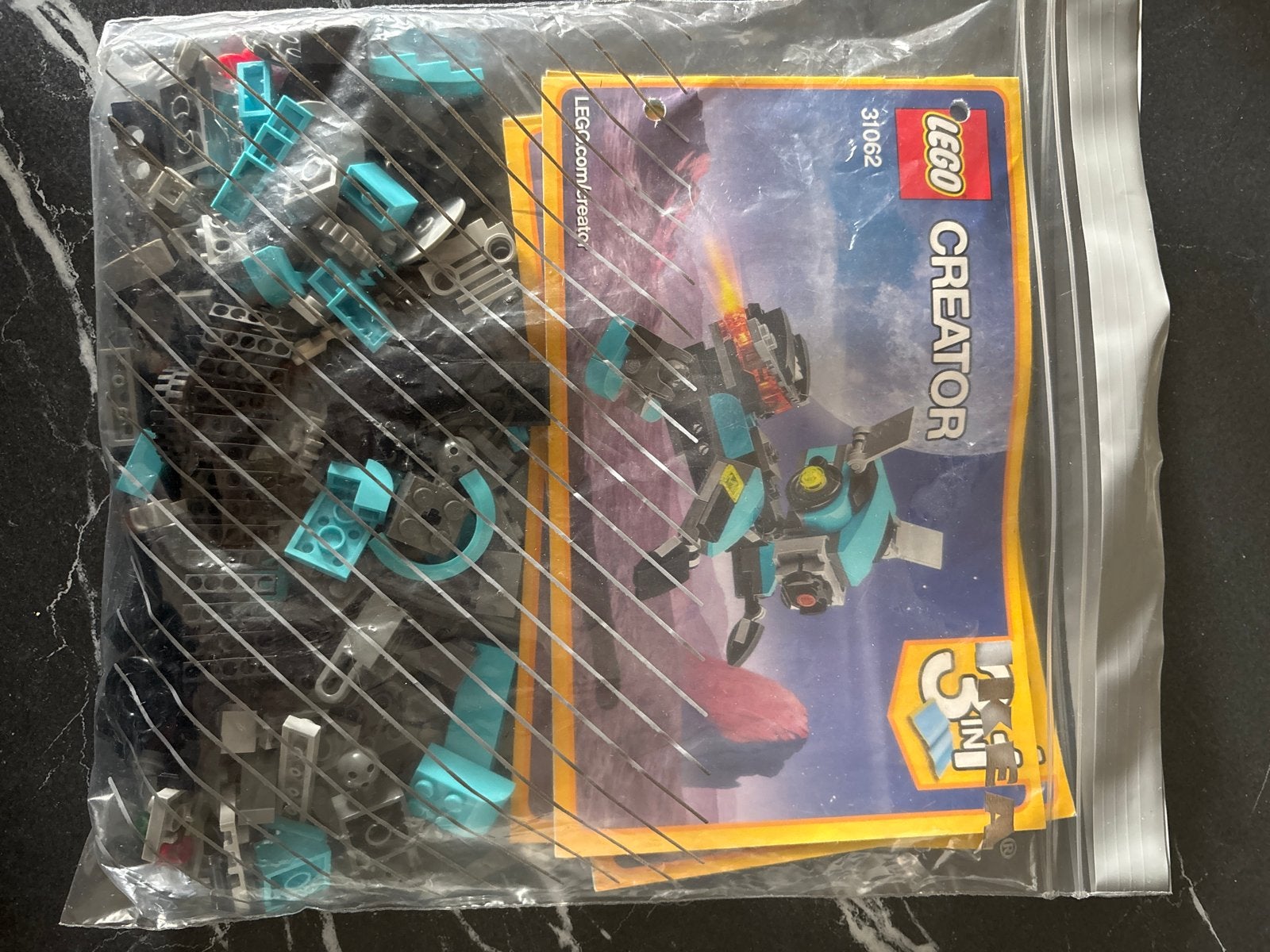 Lego Creator 31062 Robot Explorer - Compleet met boekjes, Ophalen, Gebruikt, Lego, Inclusief instructies