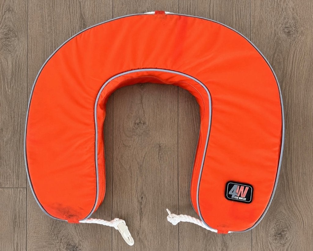 Reddingsboei, hoefijzer, hoefijzerboei 4W MOB Buoy., Ophalen, Gebruikt, Overige typen