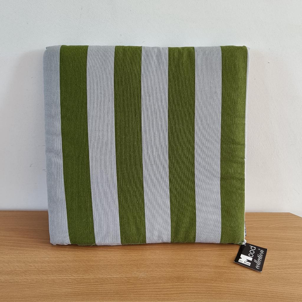 In The Mood | Osborn Bistro Kussen | Groen | 40x40x5cm, Vierkant, Nieuw, Ophalen of Verzenden, Roze