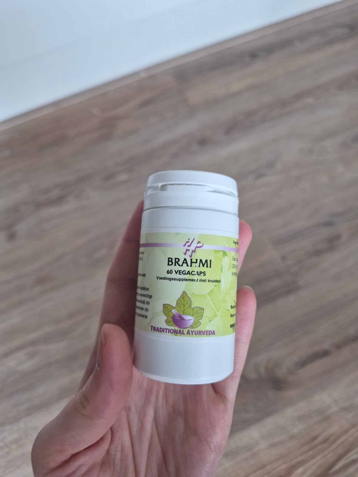 Brahmi 60 Vegacaps - Voedingssupplement met kruiden, Ophalen of Verzenden, Nieuw, Poeder of Drank