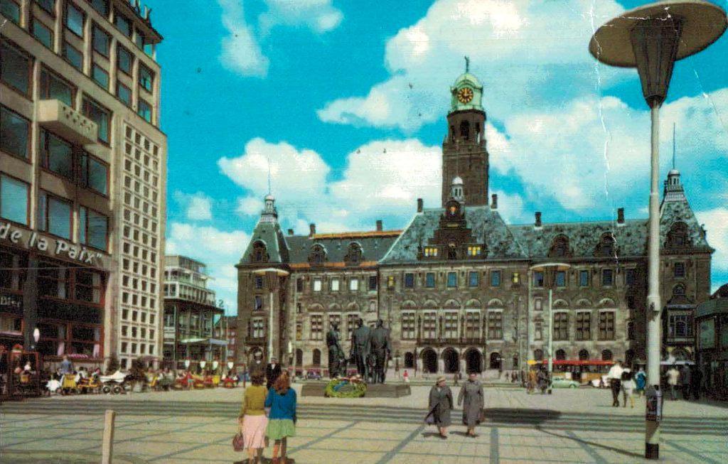 ROTTERDAM Stadhuisplein, Verzenden, 1960 tot 1980, Gelopen, Zuid-Holland