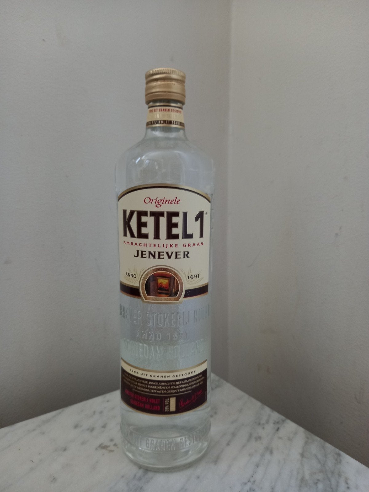 Ketel 1 jenever, Ophalen, Frankrijk