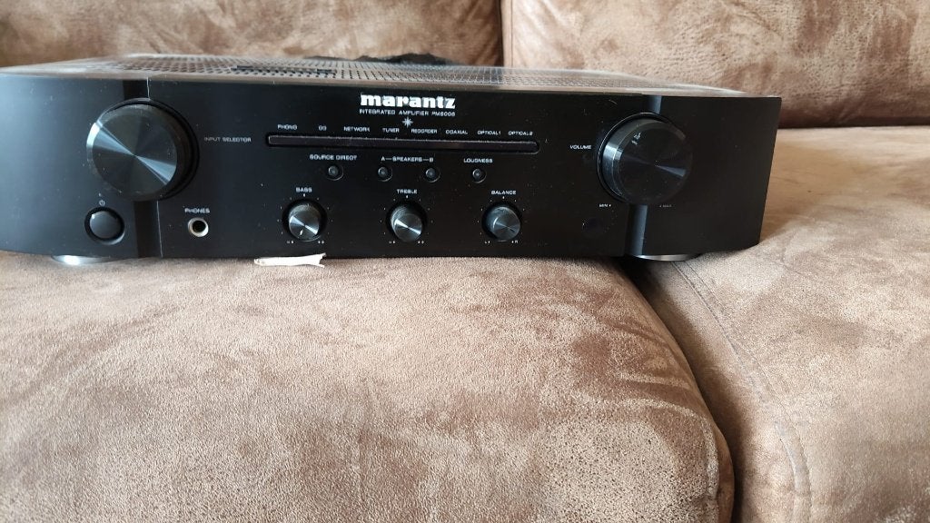 Marantz PM6000 versterker + vintage luidsprekers, Overige merken, Gebruikt, Overige typen, Ophalen of Verzenden