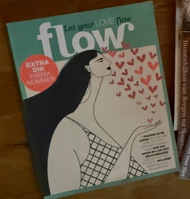 Flow tijdschrift, Ophalen of Verzenden, Zo goed als nieuw, Damesbladen