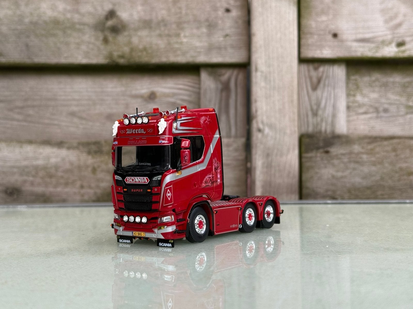 Scania NGS Highline 6 x 2 Weeda Oldschool, Ophalen of Verzenden, Zo goed als nieuw, Bus of Vrachtwagen, Overige merken