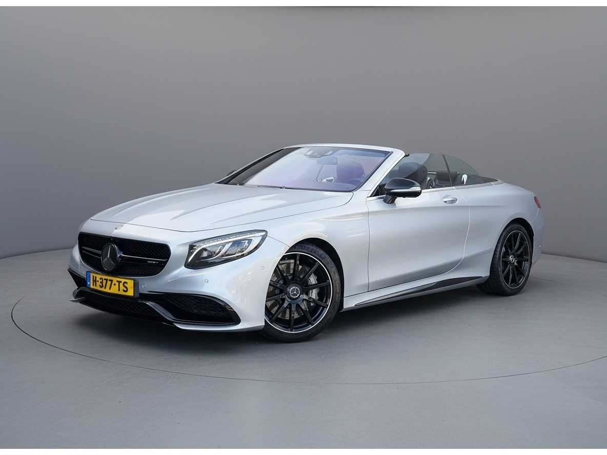 Mercedes-Benz S-klasse Cabrio AMG 63 4Matic | H-377-TS i, Auto's, Mercedes-Benz, Automaat, 5461 cc, Gebruikt, Cabriolet