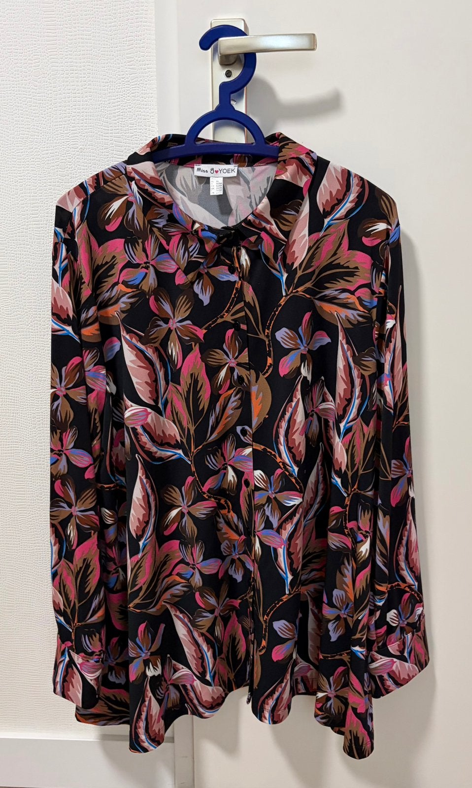 Yoek blouse - maat 50/52 - Nieuw!!!, Ophalen, Nieuw, Meerkleurig, Blouse of Tuniek