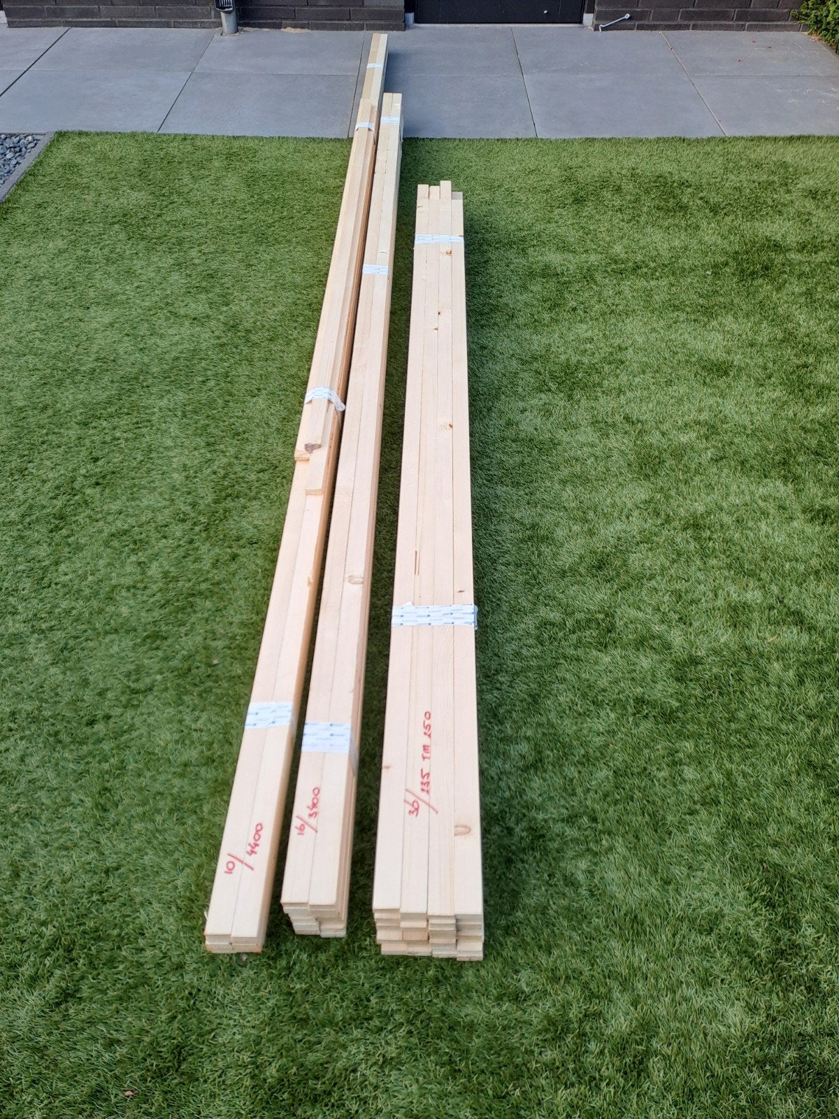 vuren latten 17x38mm, Ophalen, Minder dan 25 mm, Plank, 300 cm of meer