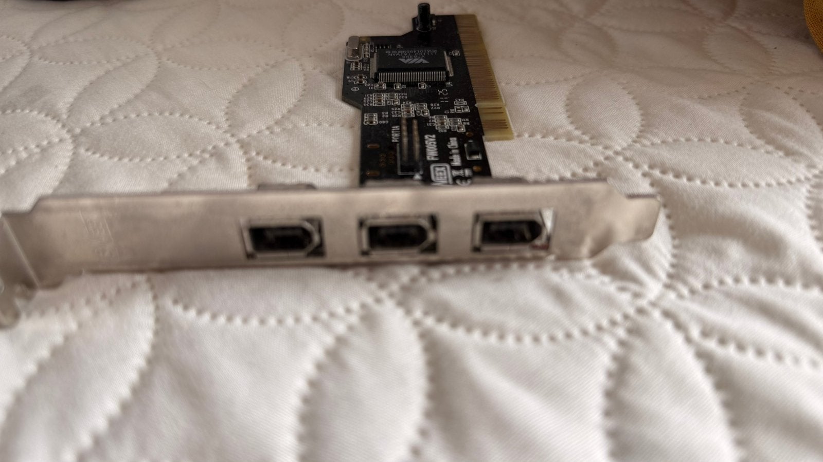 Sweex 3 + 1 poort FireWire PCI-kaart (IEEE 1394), Ophalen of Verzenden, Zo goed als nieuw