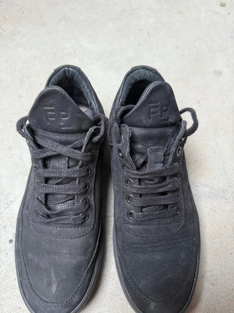 Filling Pieces Low Top Ghost Black Sneakers, Kleding | Dames, Ophalen of Verzenden, Zo goed als nieuw, Zwart