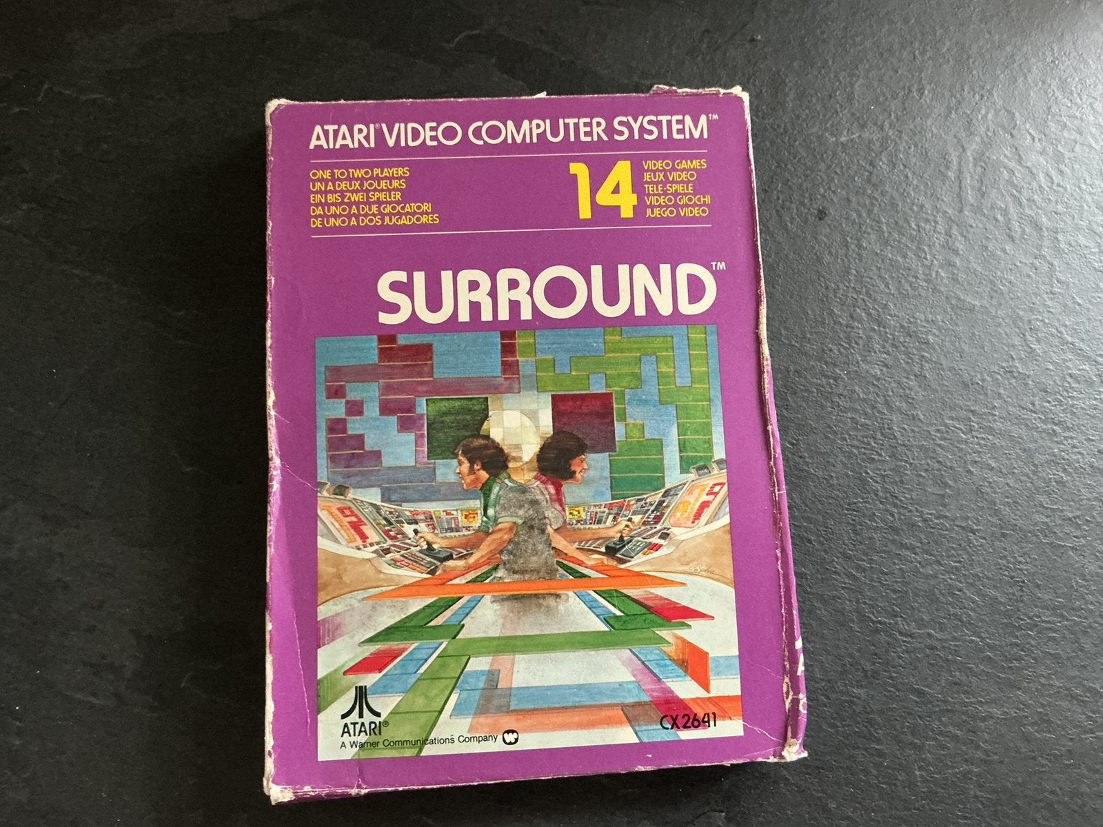 Atari 2600 spel Surround in doos, Spelcomputers en Games, Games | Atari, Gebruikt, Atari 2600, Muziek, 1 speler, Vanaf 3 jaar