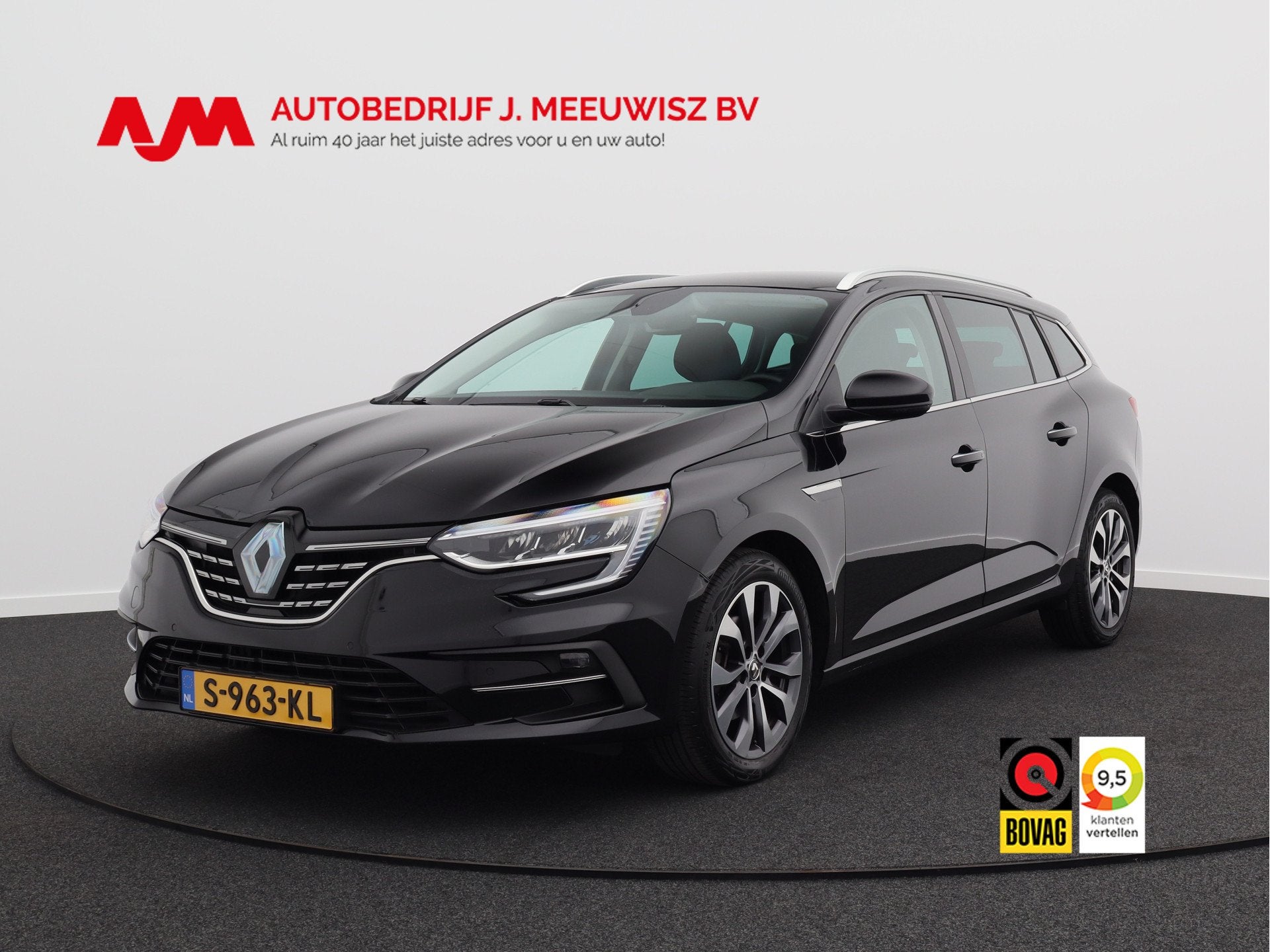 Renault Mégane Estate 1.3 TCe 140 Techno/ trekhaak/ automaa, Auto's, Gebruikt, 4 cilinders, Parkeersensor, Alcantara
