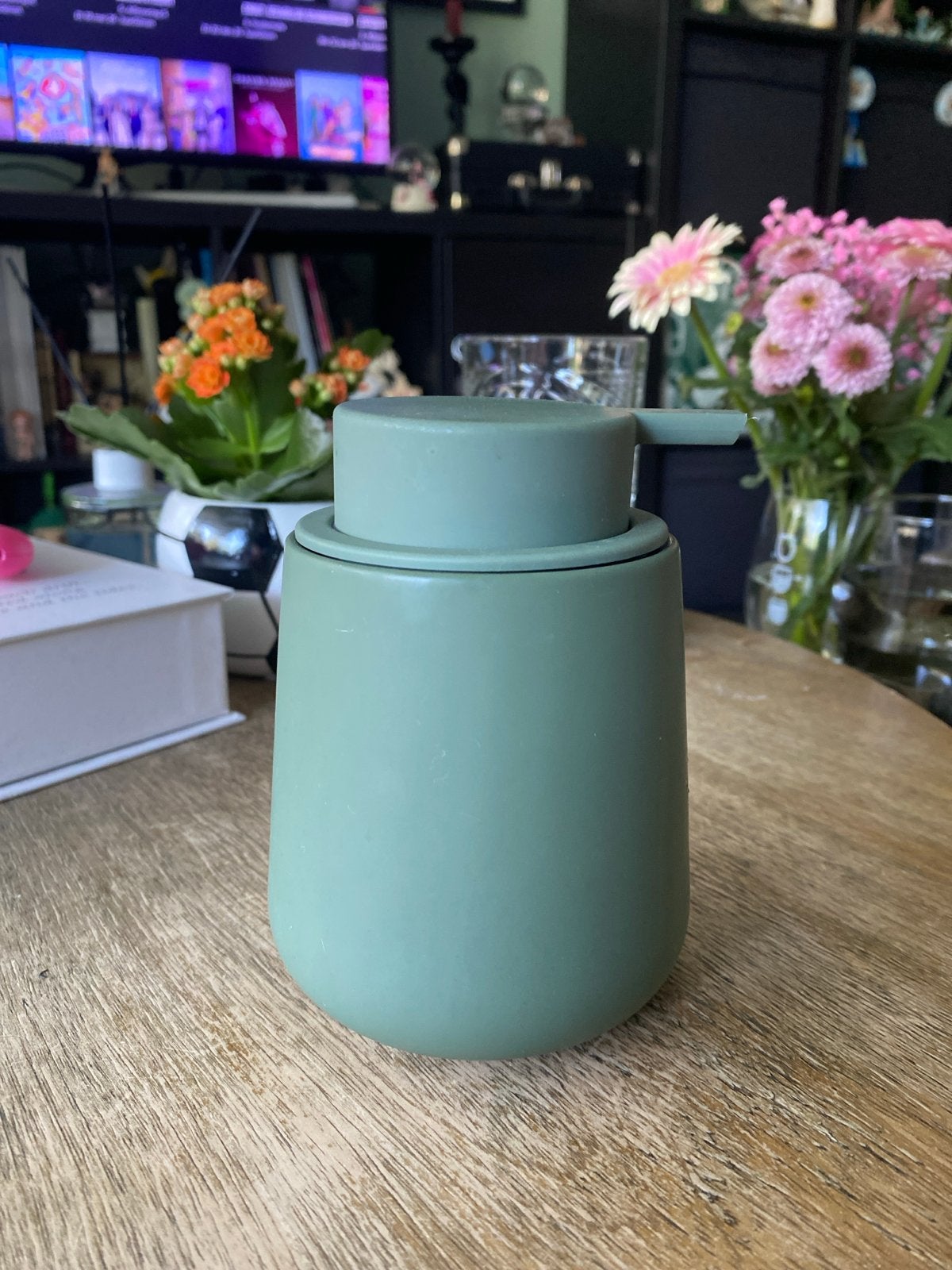Groene Zeepdispenser - Dutch Spa, Ophalen of Verzenden, Zo goed als nieuw, Groen, Modern