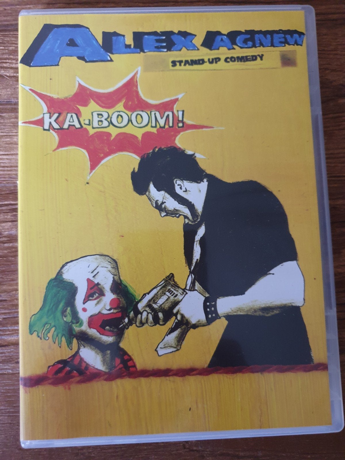 Alex Agnew - KA-BOOM! Stand-up Comedy DVD, Ophalen of Verzenden, Zo goed als nieuw, Overige typen, Inclusief doosje